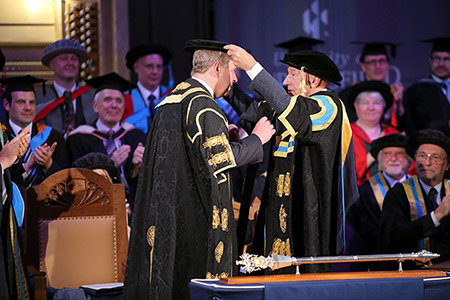 HRH The Duke of York installed as University Chancellor