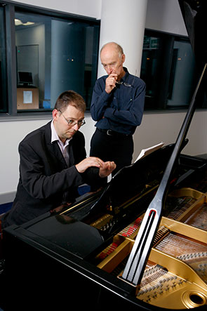 Professor Philip Thomas and Christian Wolff